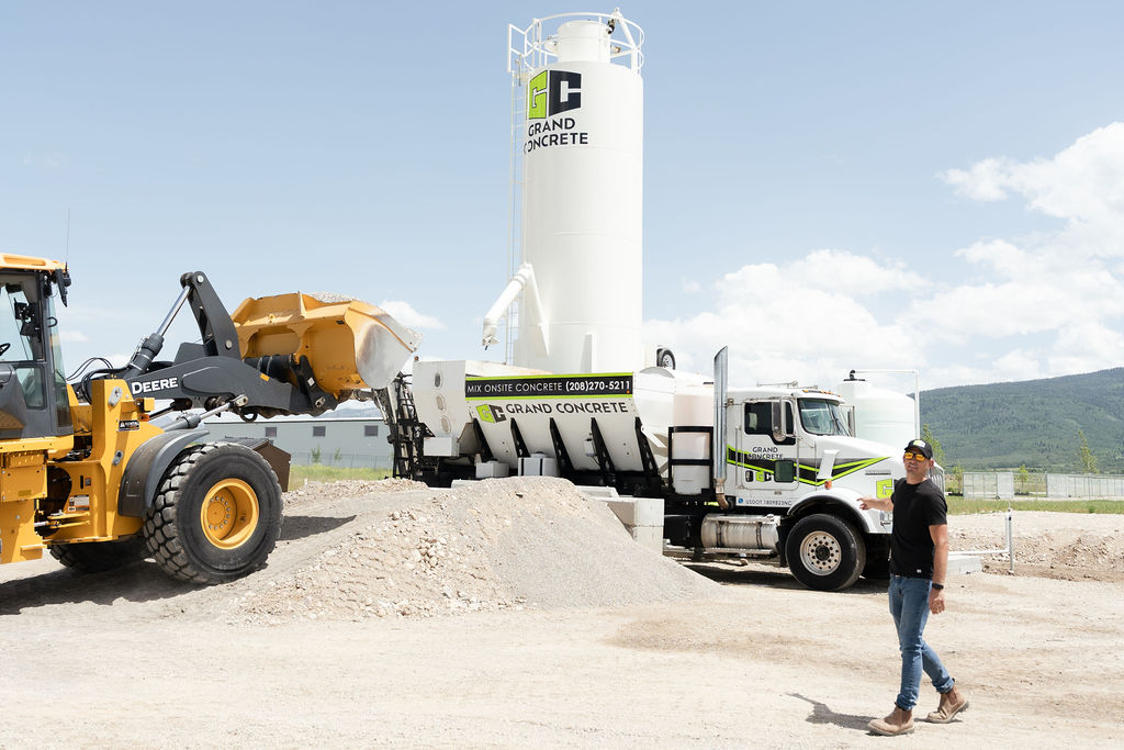 Why We Pour With Volumetric Concrete in Teton Valley