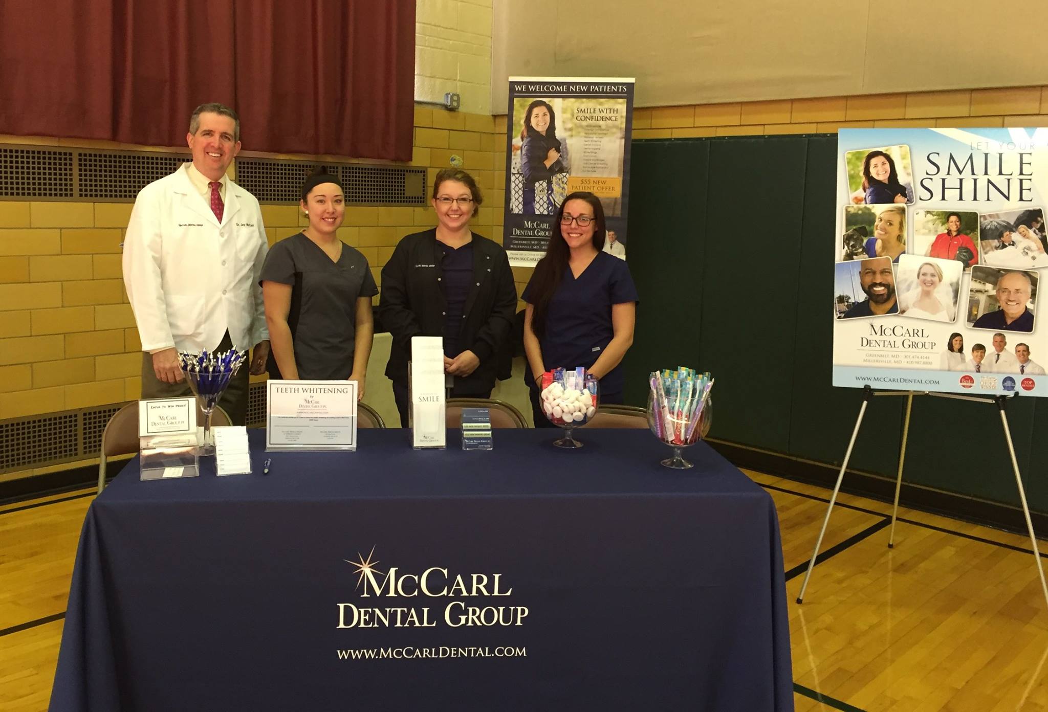 McCarl Dental Group Shared Oral Health Tips at the Annual Greenbelt Health & Wellness Fair