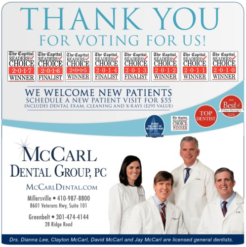 Your Reader’s Choice Dentist for 8th Consecutive Year!