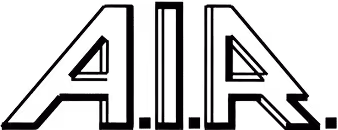 Logo stylisé avec les lettres A I R en noir.