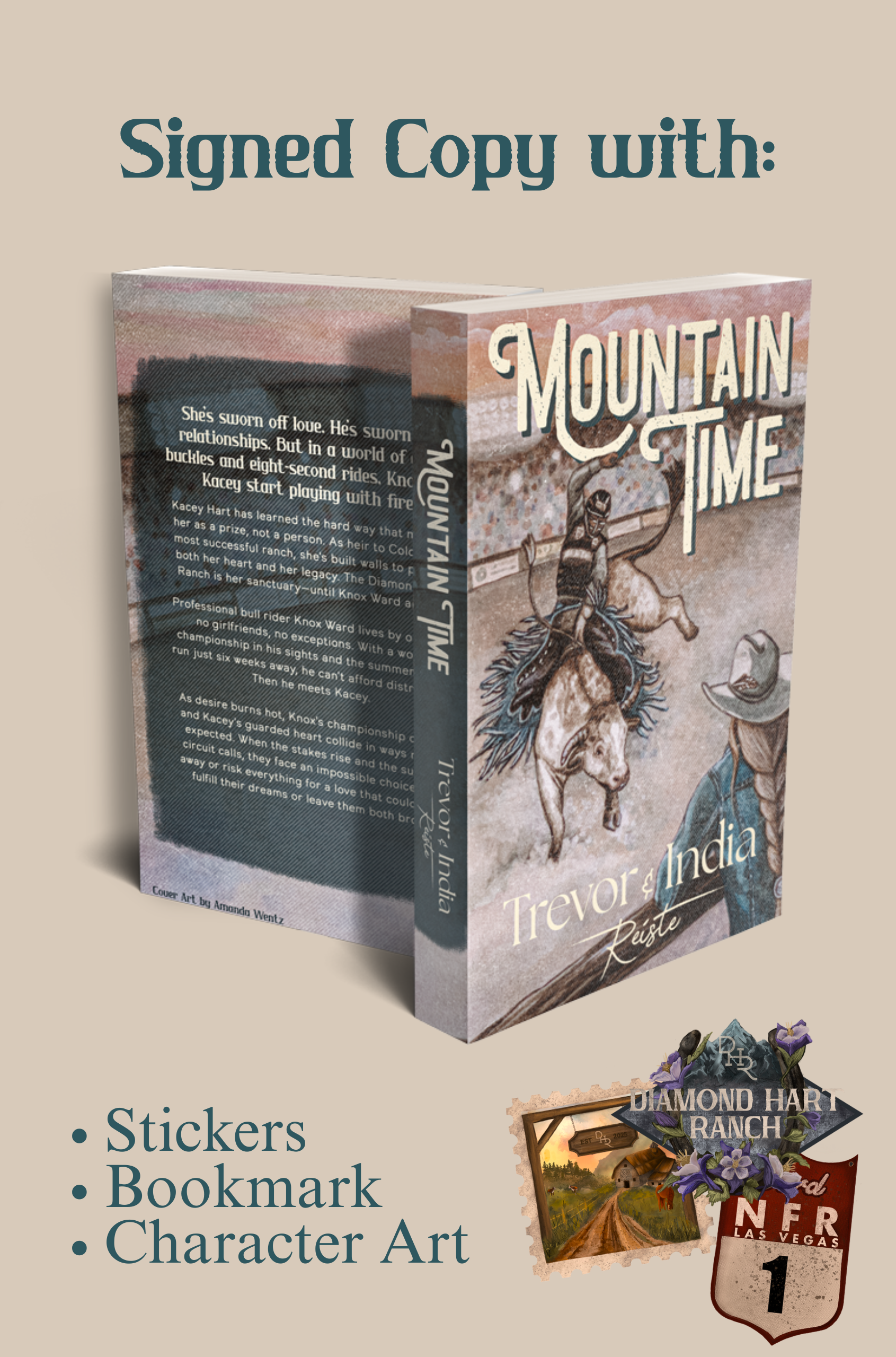 Mountain Time Signed Copy + Goodies