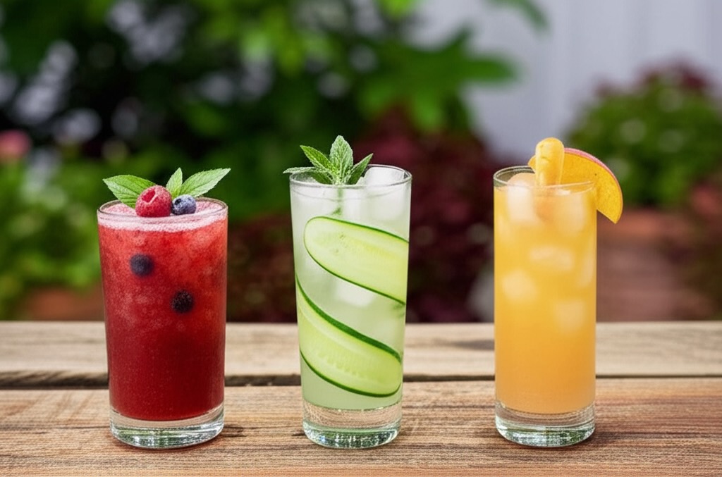 Cool, Crisp & Alcohol-Free: Mocktails to Close Out Summer