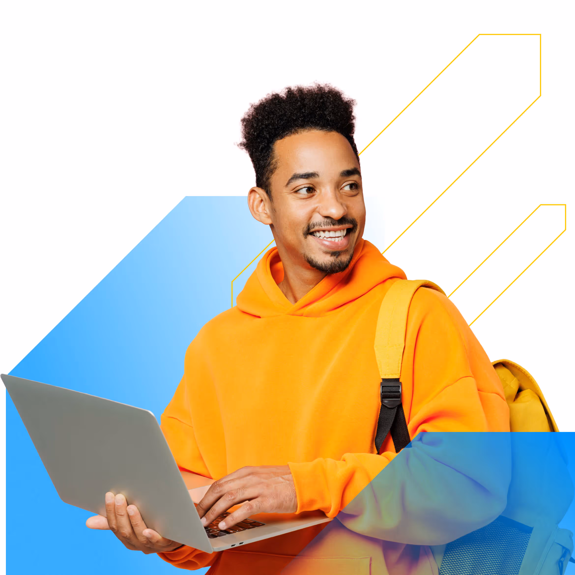 A student smiling for a photo.