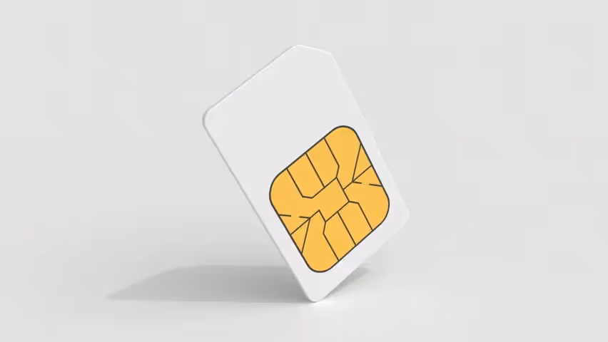 White Sim Card Full Rotation Stock Footage Video (100% Royalty-free)  3126142 | Shutterstock