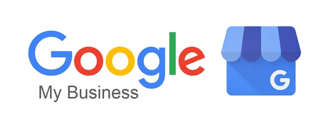 Google My Business (GMB) logo on white background