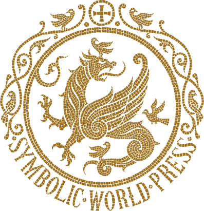 Symbolic World Press dragon logo in gold