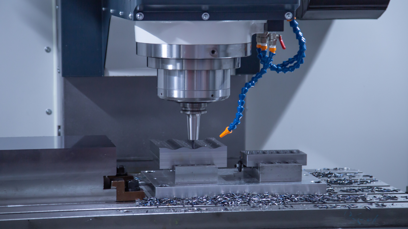 CNC machine milling