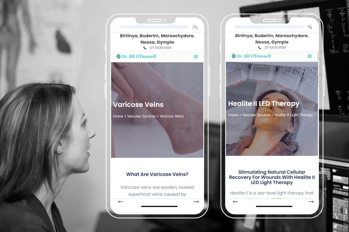 dr jill odonnell website on mobile