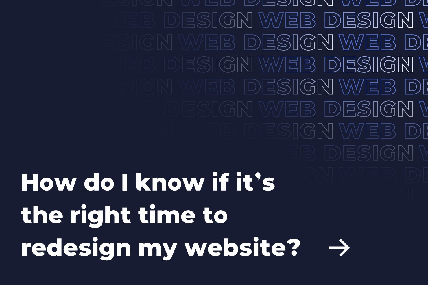 Redesign my website