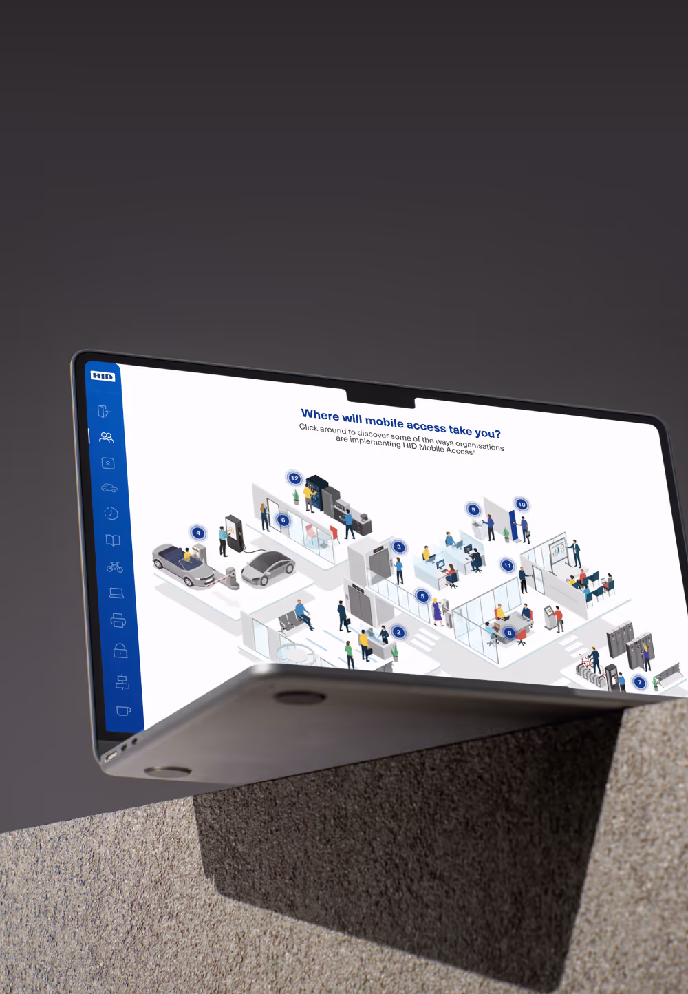 Web app landing page design with isometric illustrations – UI/UX project by Jointly