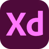 Adobe InDesign logo with pink 'Id' letters on a dark maroon rounded square background.