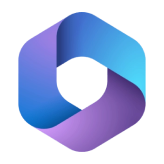 Microsoft PowerPoint logo with a letter P over an orange pie chart symbol.