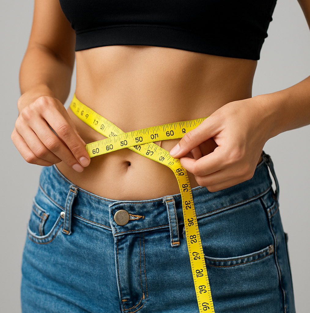 image of a woman whose lost weight