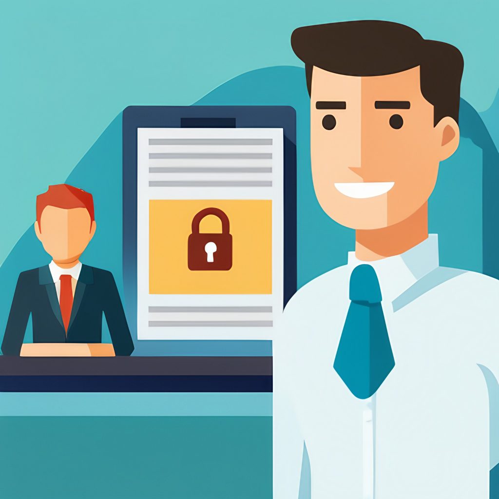 Man showing what the difference between it security and cyber security is