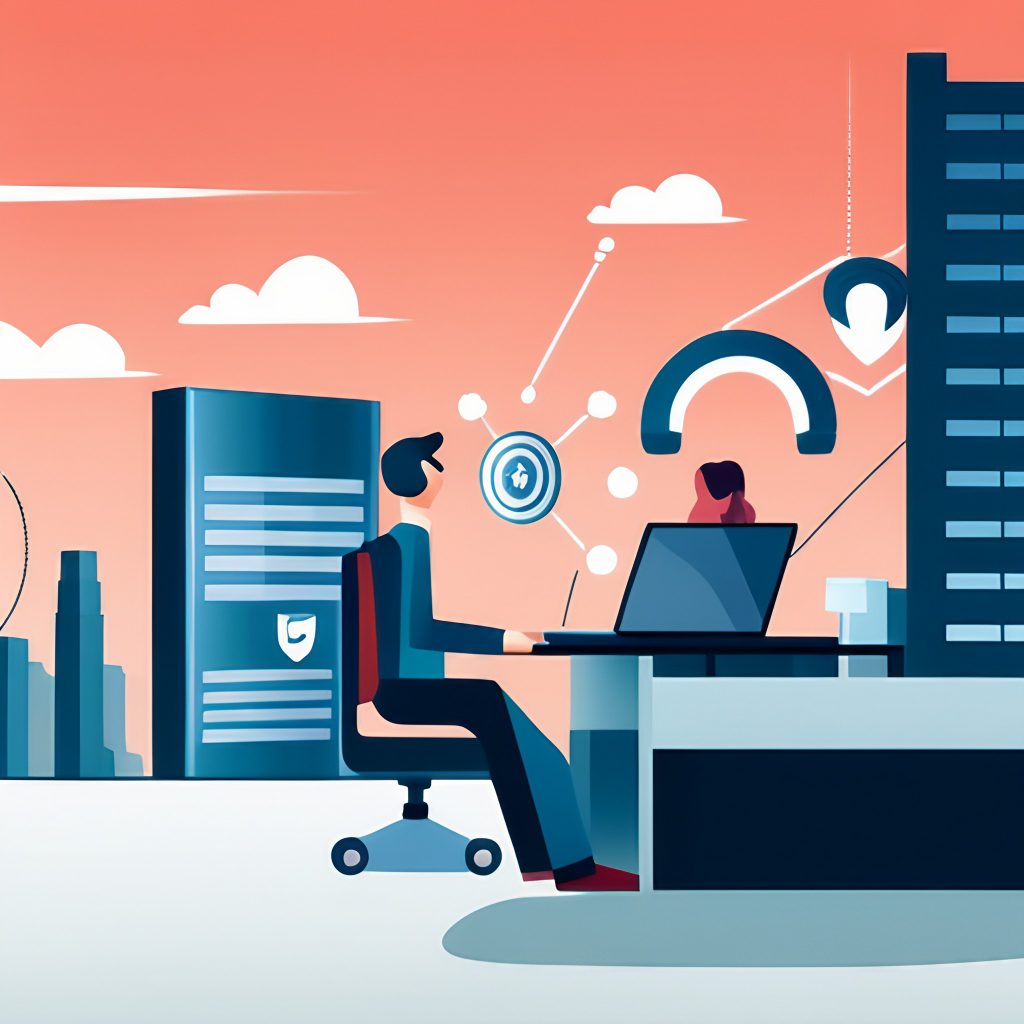 Business Being Protected From Cyber Attacks