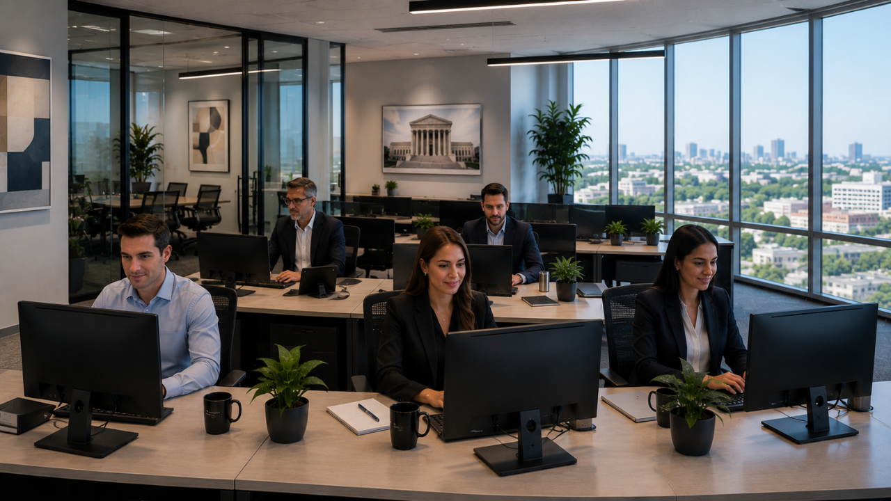 Managed IT services for Dallas law firms supporting secure workstations and client data.