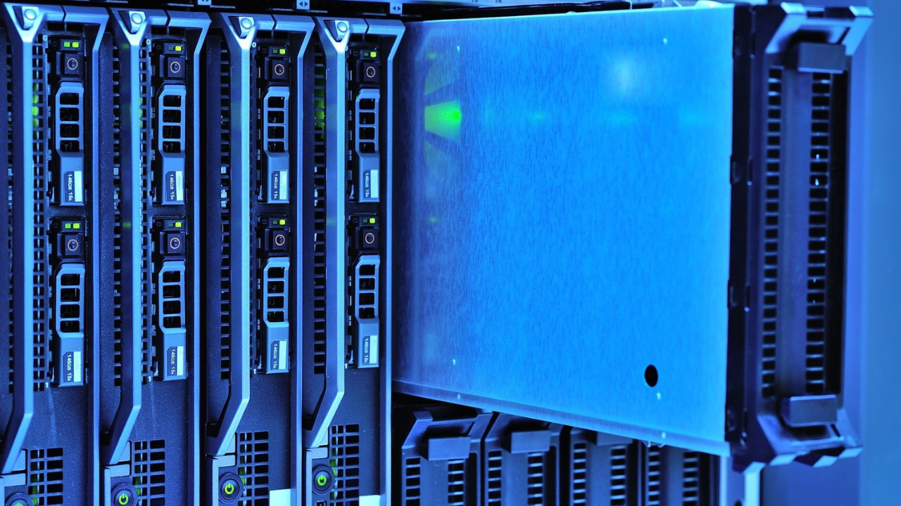 Secure servers supporting small business cybersecurity, data protection, and recovery.