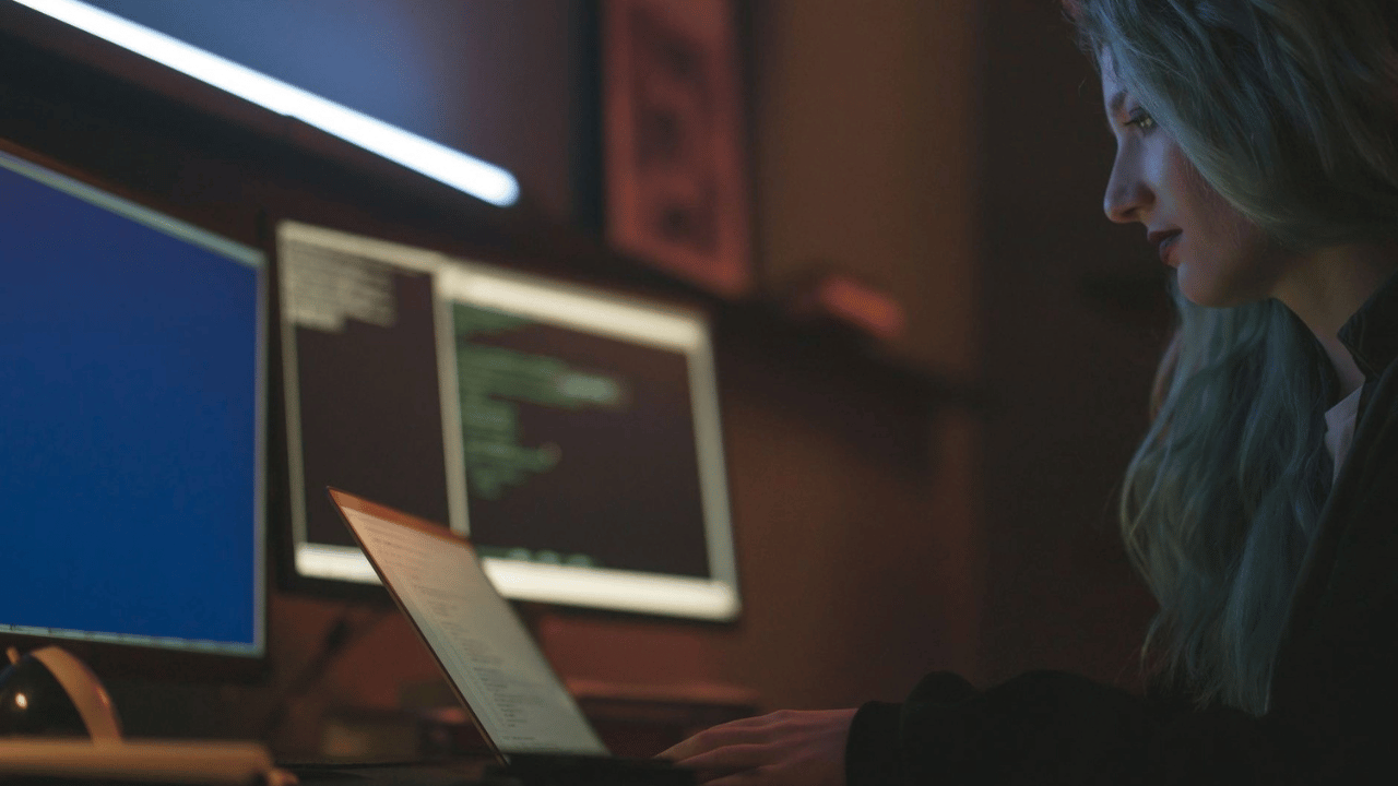 Security analyst investigating suspicious activity through MDR monitoring and guided threat response.