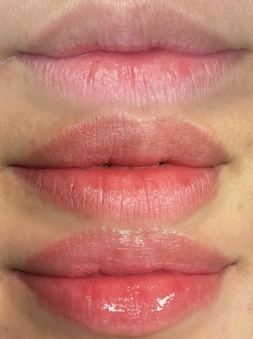 [background image] of organized makeup products