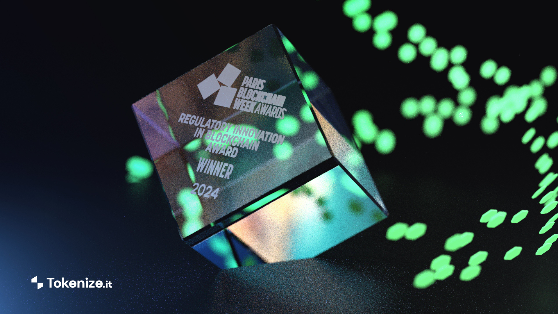 Auszeichnung "Best Regulatory Innovation in Blockchain Award"