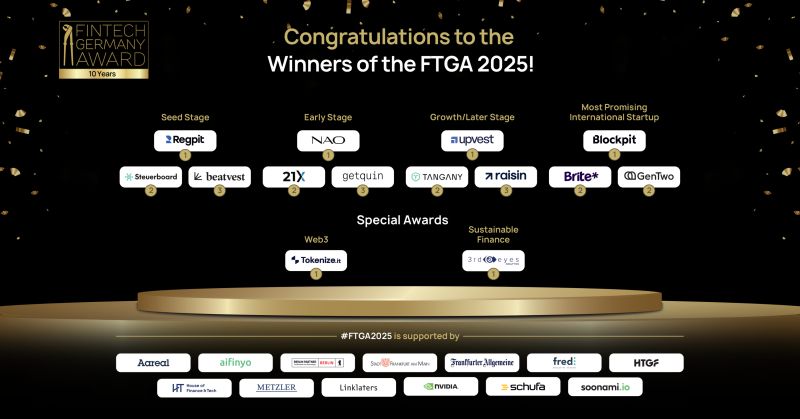 Fintech Germany Award Winners