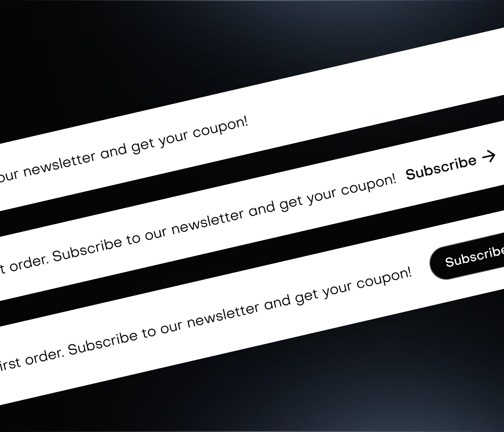 Cryptoverse X - Top Notification Bars - Crypto Webflow Template
