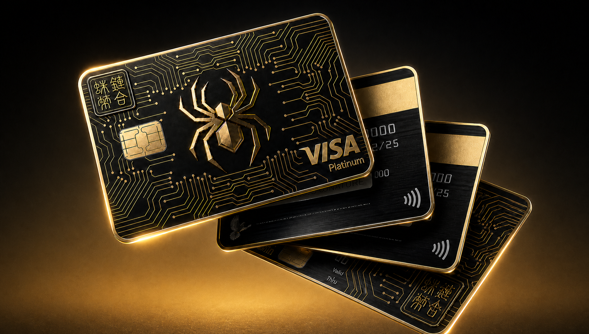 Legacy USD Cards displayed