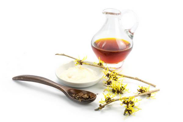 Witch hazel is one of the effective home remedies to tighten skin on stomach.