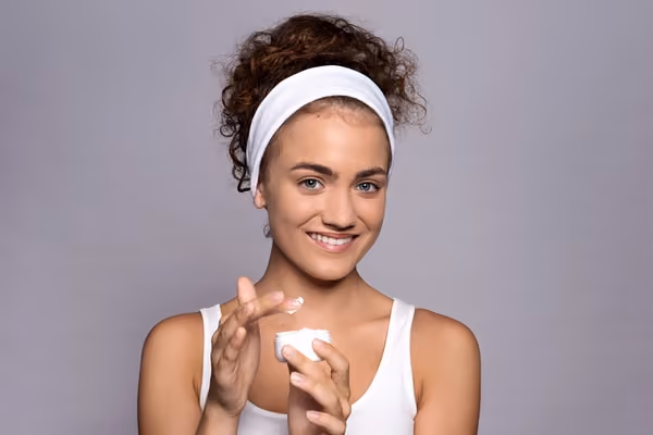 Moisturize your skin before exercising