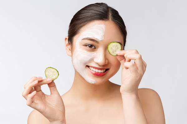 Under eye skin care is a benefit of getting a facial.