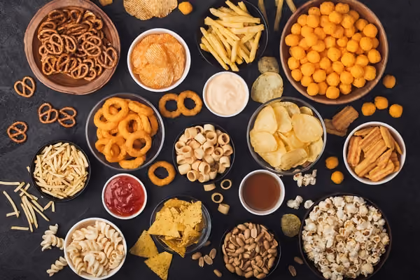 Get away from salty foods for clear skin.