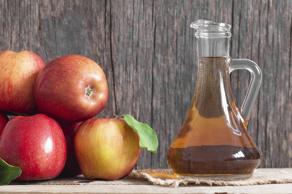 Apply apple cider vinegar for clear skin.