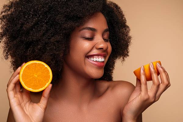You can reduce cellulite on thighs with a healthy diet.