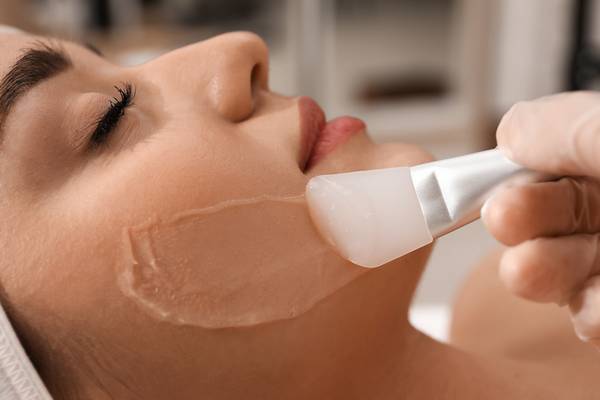Exfoliators can reduce acne redness.