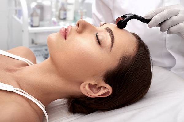 Microneedling is a good treatment to get rid of deep forehead wrinkles.