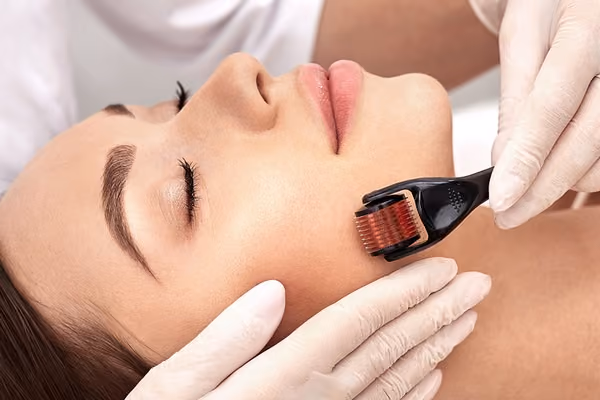 Microneedling can help you get rid of wrinkles around mouth.