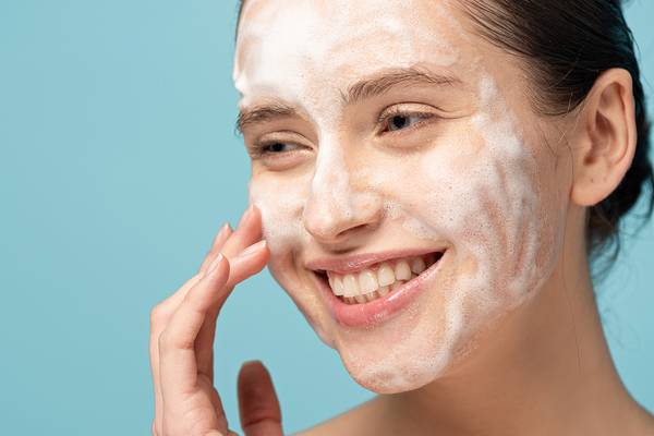 Cleanse your face every morning