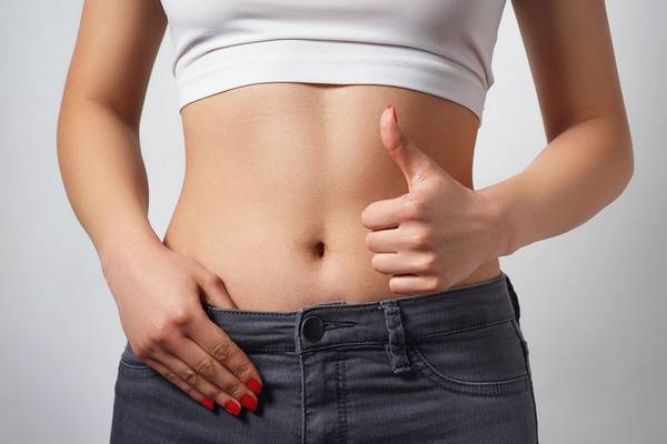 You can get rid of loose stomach skin with BodyFX Cellulite treatment.