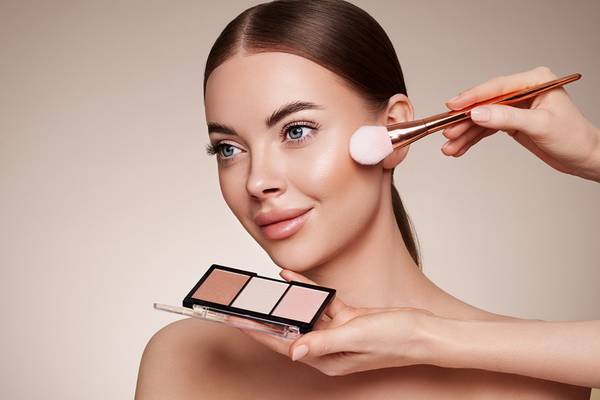 Makeup may cause clogged pores