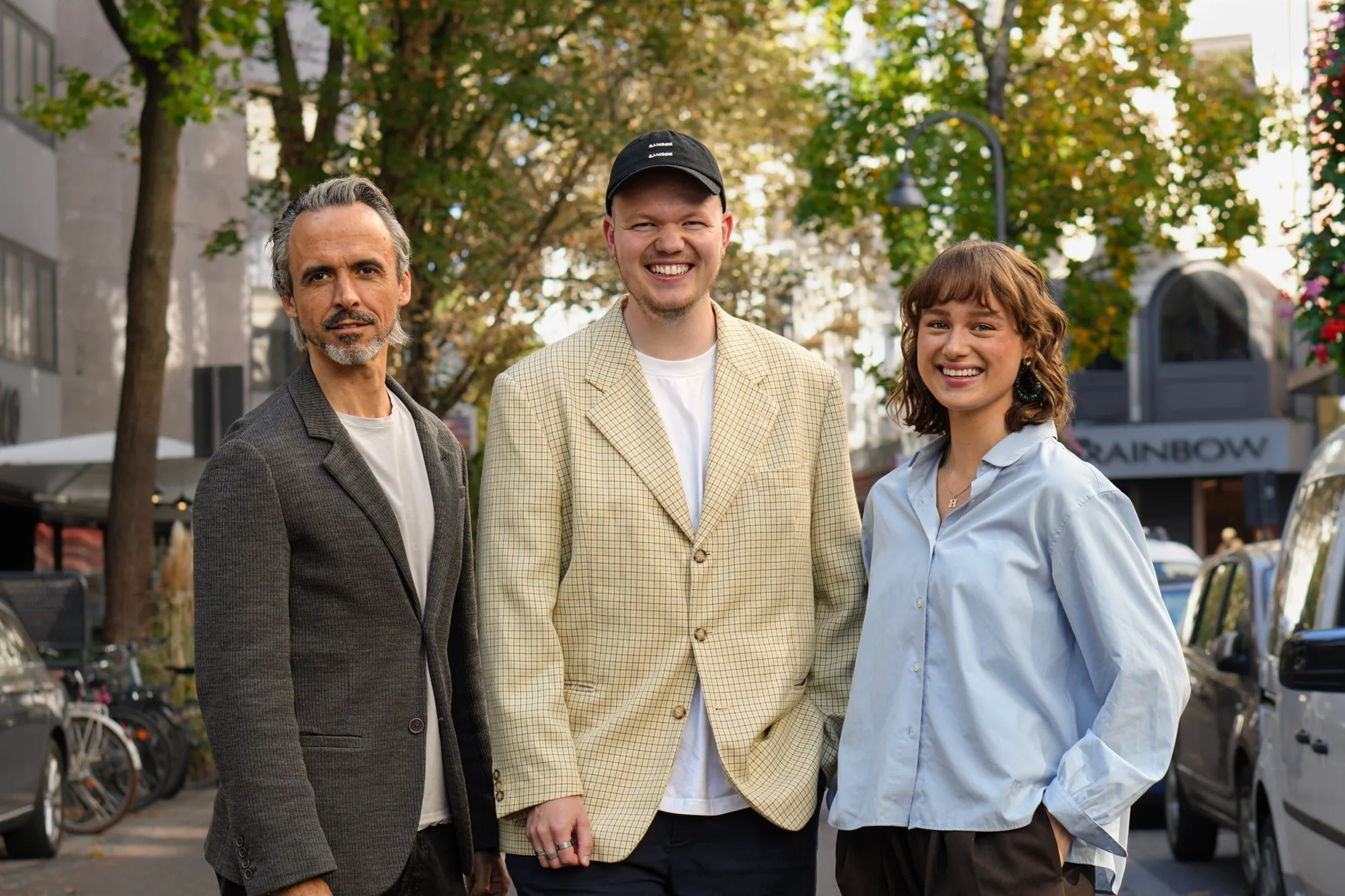 Das Planted-Team: Bastian Pfeiffer, Leonhard Molitor und Hanna Schürkmann