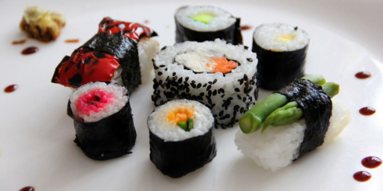 photos de sushis