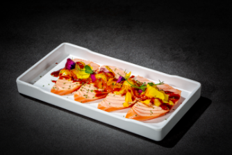 Tataki Saumon Mi-Cuit	