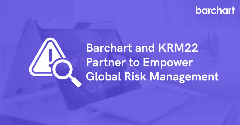 Barchart and KRM22 Partner to Empower Global Risk Management