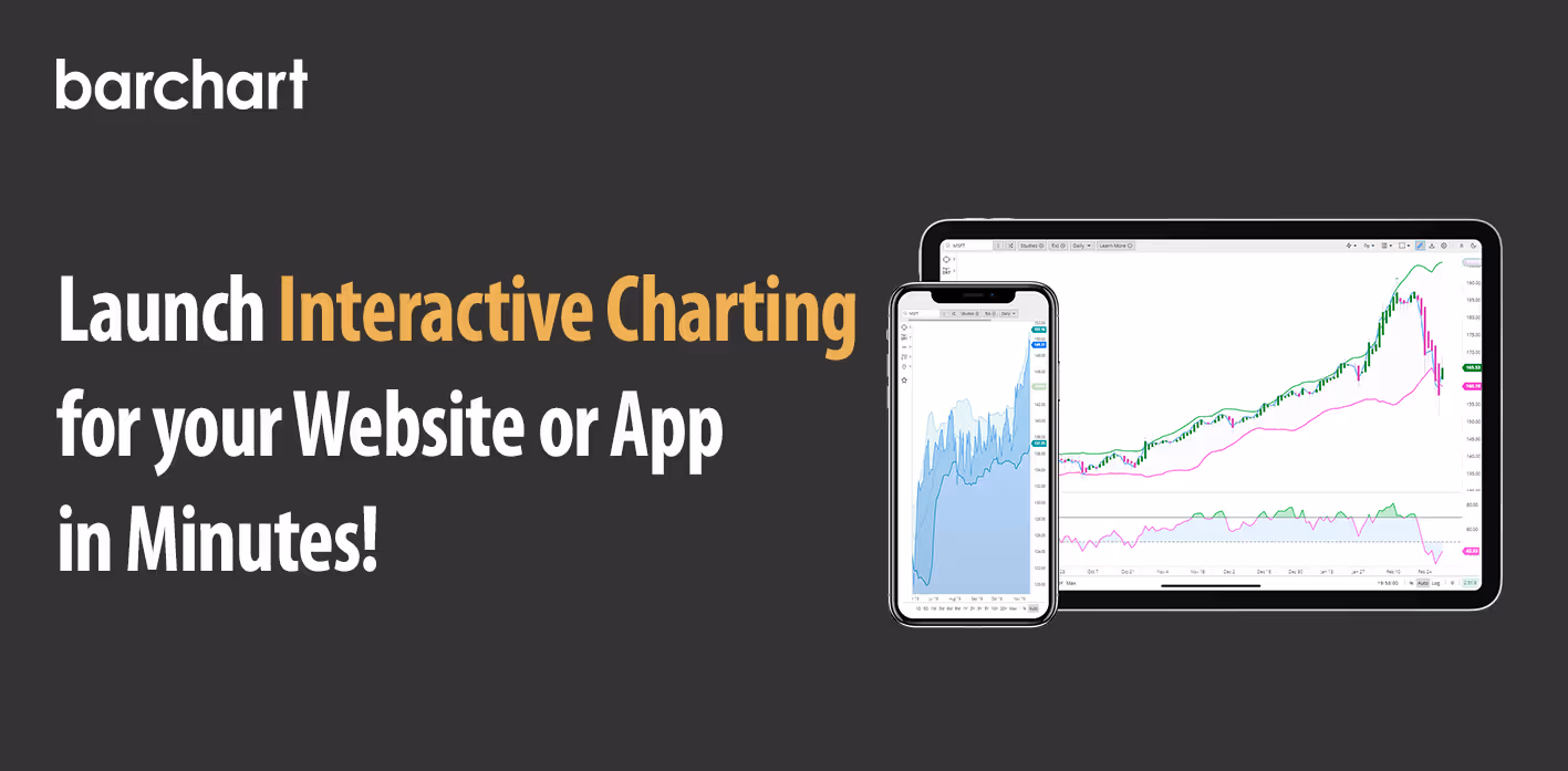 Launch Interactive Charting for your Website or App in Minutes!