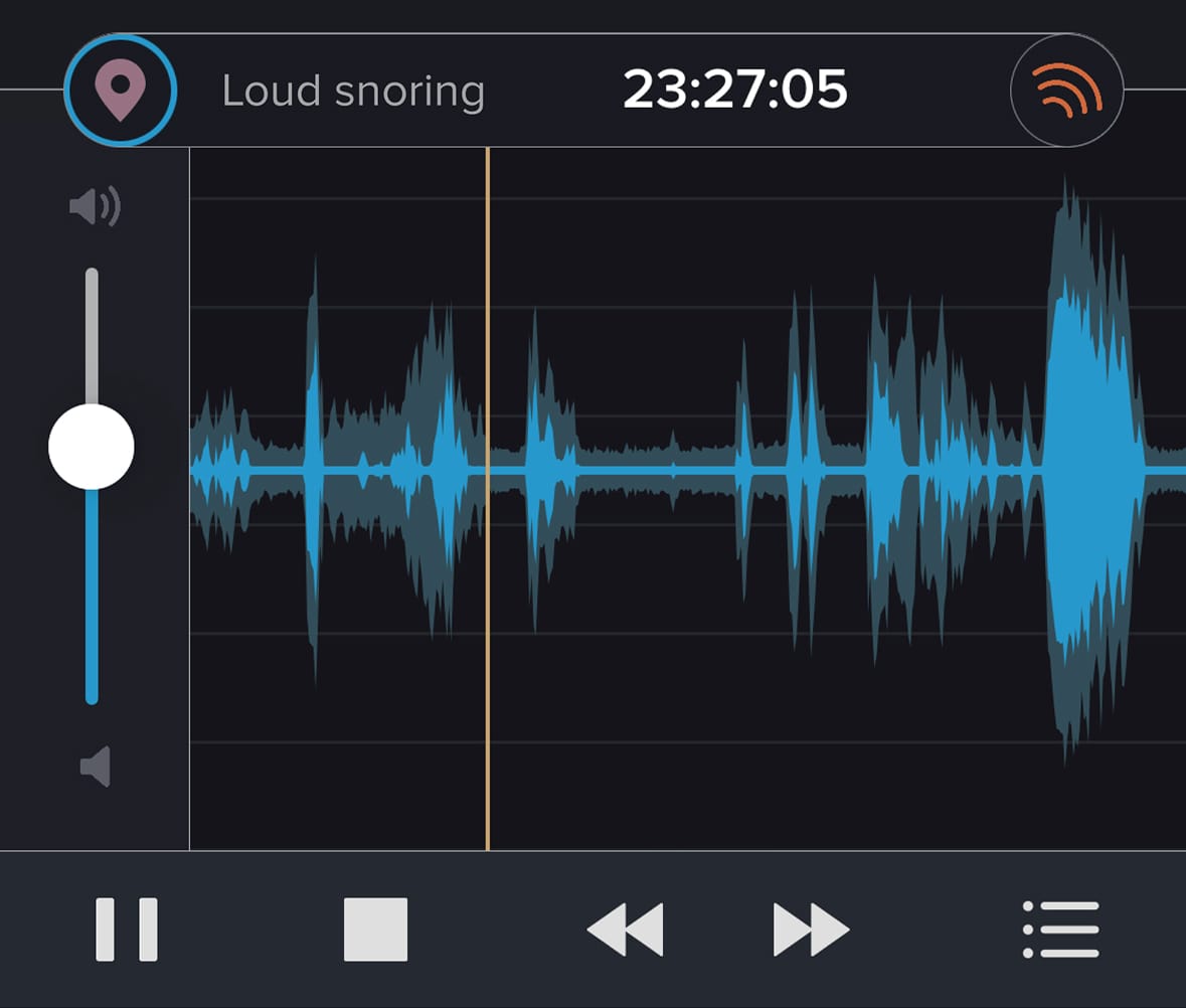 SnoreLab sound player