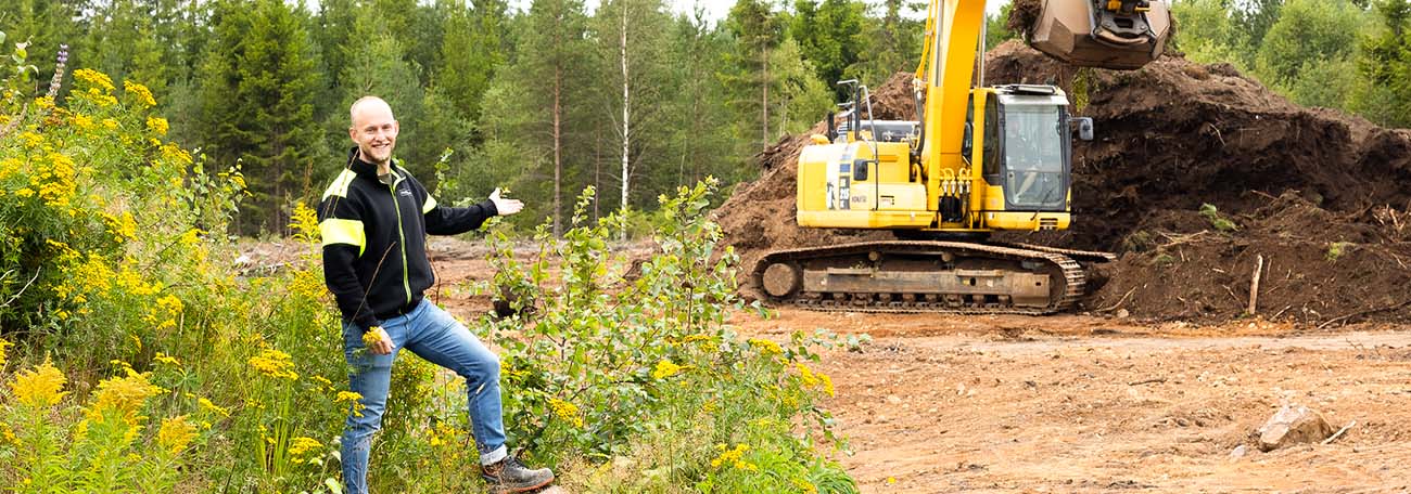 NaijBetong tar första spadtaget för byggnationen av en ny betongfabrik i Hyltebruk.