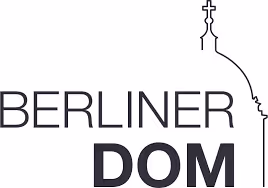 Logo of Berliner Dom featuring the text with a stylized dome outline above the letters.