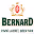 Logo of Bernardaud, a maker of Limoges fine porcelain with a green crest above the company name in black.