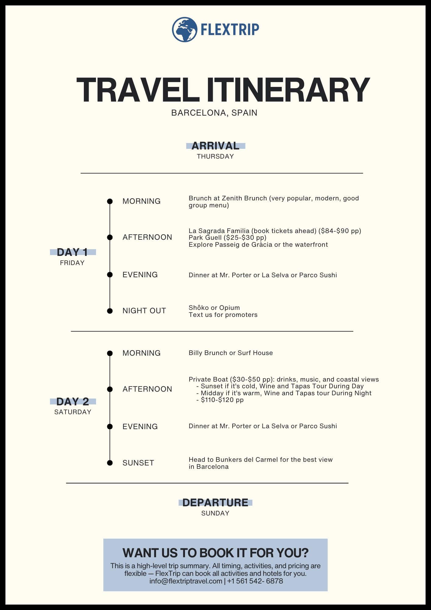 Group of people posing around and on three parked off-road vehicles with ocean and clear blue sky in the background.