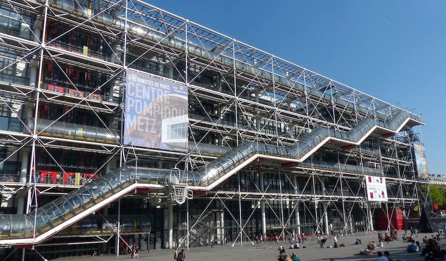 Centre Pompidou outside